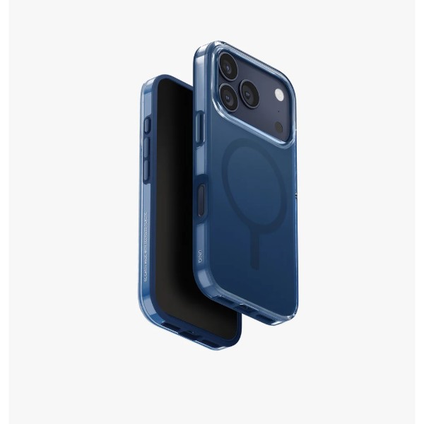 Фото - Чохол для смартфону Uniq Clario do iPhone 17 Pro Magclick Charging голубий UNIQ-IP6.3P(2025)- CLARMRBLU 8886463694800